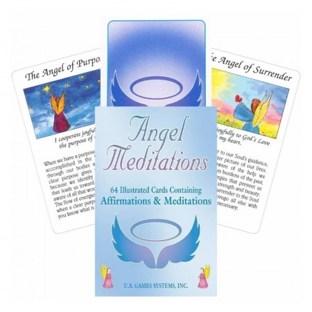 Angel Meditation Affirmations & Meditations kortos US Games Systems